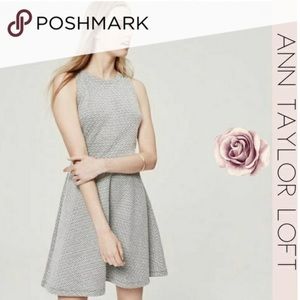 Ann Taylor Loft Size 2 Fit and Flare Dress
